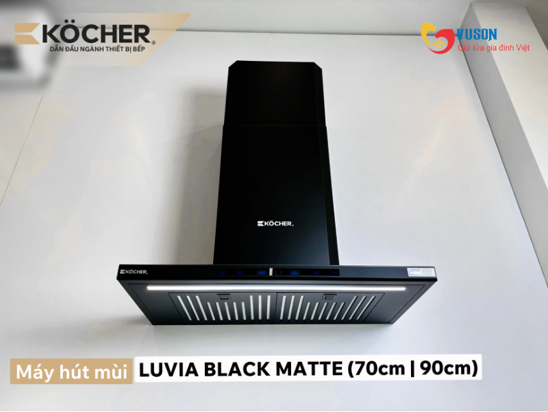Máy hút mùi Kocher LUVIA BLACK-90