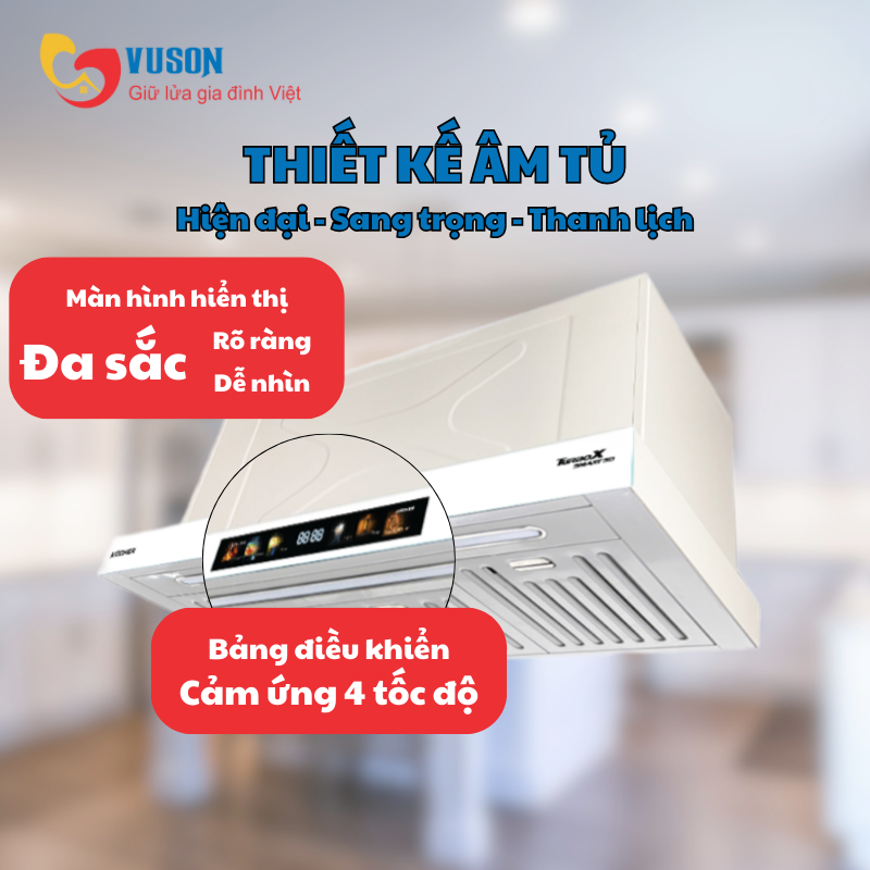 Máy hút mùi Kocher TURBO X3D-350T