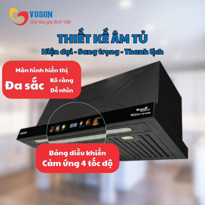 Máy hút mùi Kocher TURBO X3D-669D