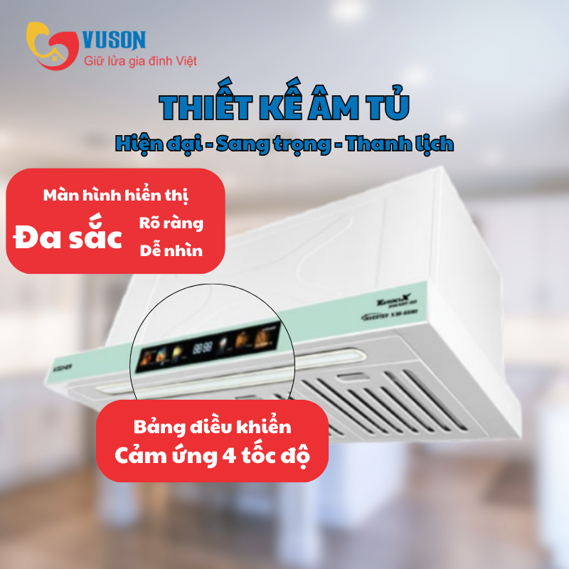 Máy hút mùi Kocher TURBO X3D-669N