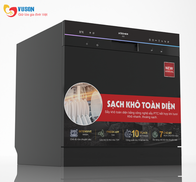 Máy rửa bát Kocher X10