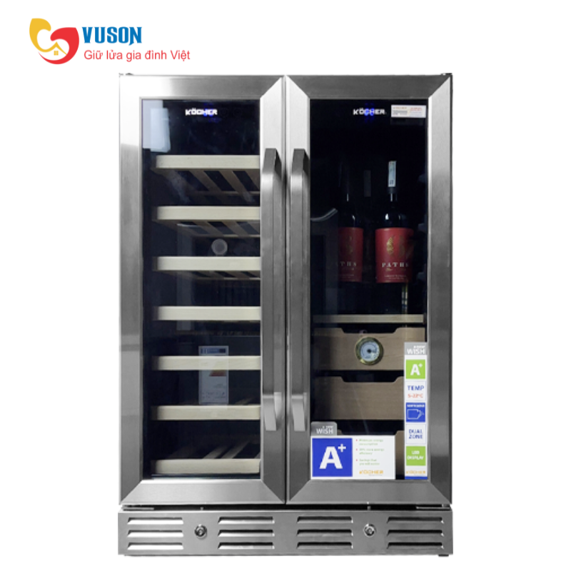 Tủ rượu vang Kocher KCWEU-3338