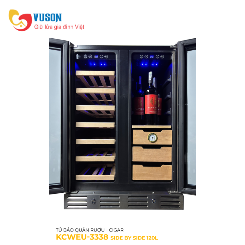 Tủ rượu vang Kocher KCWEU-3338