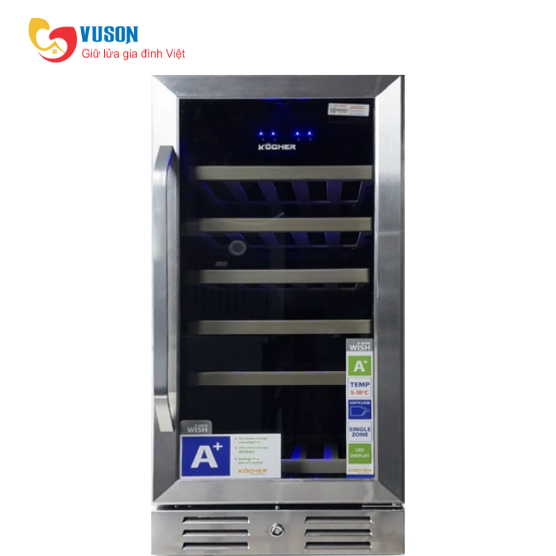 Tủ rượu vang Kocher KWEU-1131B