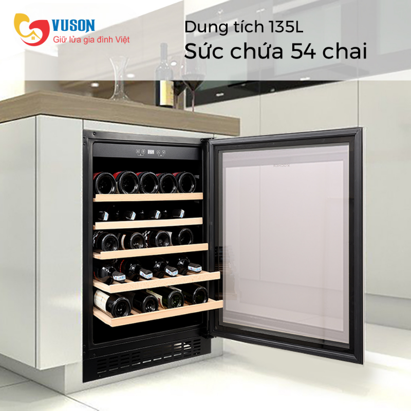 Tủ rượu vang Kocher KWEU-1156B