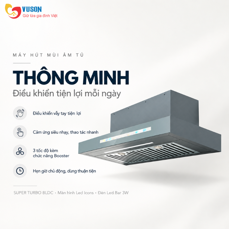 Máy hút mùi âm tủ KAFF KF-TL757UTY