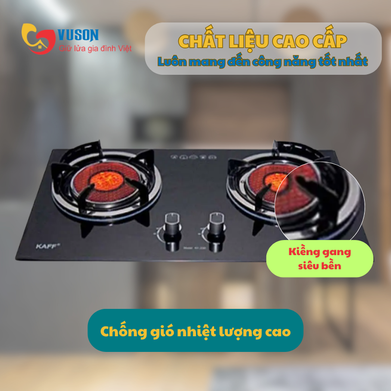 Bếp gas Kaff KF-206I