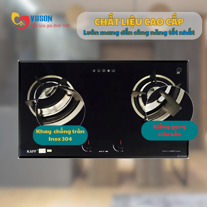Bếp Gas âm Kaff KF-228