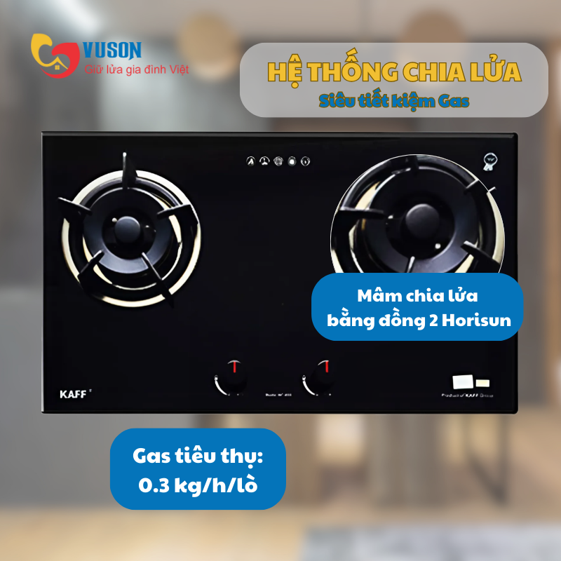 Bếp Gas âm Kaff KF - 668