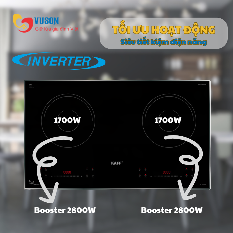 Bếp từ Kaff KF-FL6008II