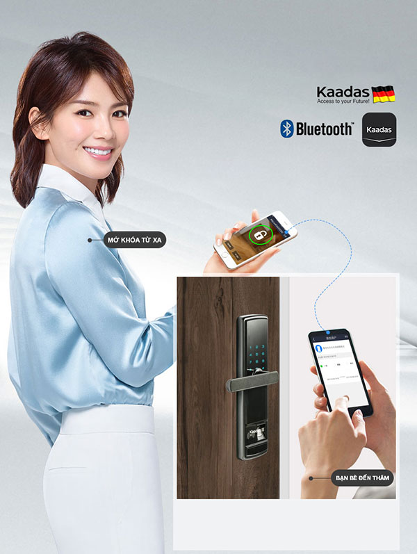 Khóa điện từ Kaadas 5155