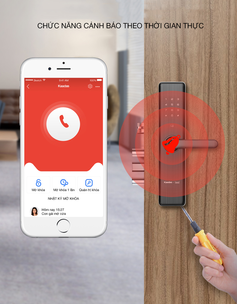 Khóa điện tử Kaadas S7