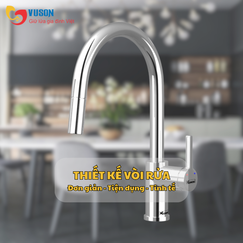 Vòi rửa bát Konox Alto Smart Chrome