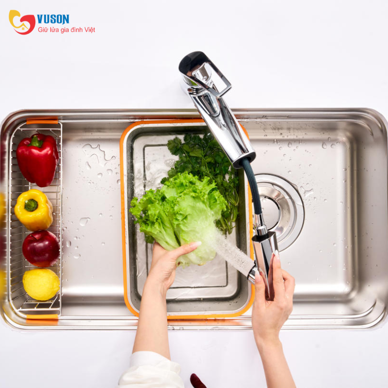 Chậu rửa bát Konox R50 Tari 8047SU