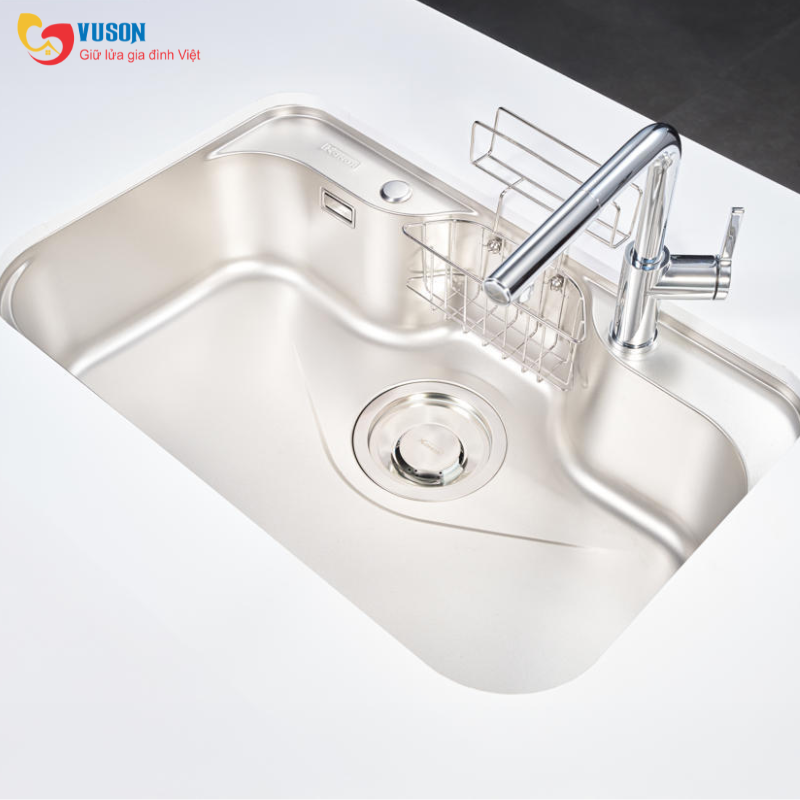 Chậu rửa bát phong cách Nhật chống xước Konox Tari Smart 7851