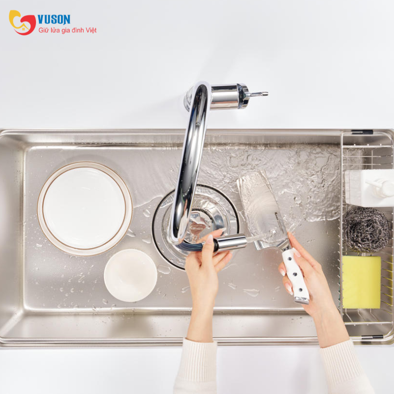 Chậu rửa bát Konox Tari Smart 8047