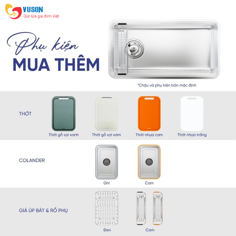 Chậu rửa bát chống xước Konox Tari Smart 8847PP-L