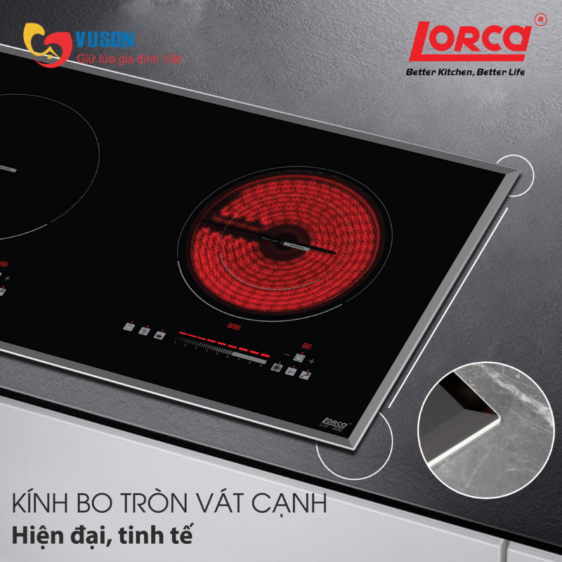 Bếp điện từ Lorca LCE-886D