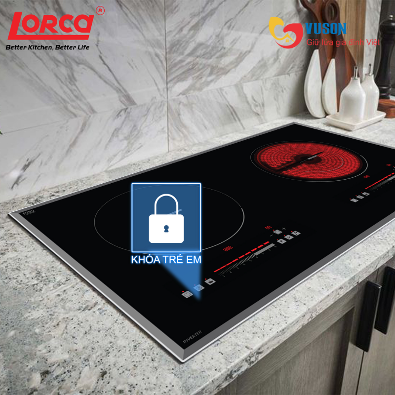 Bếp điện từ Lorca LCE-886D
