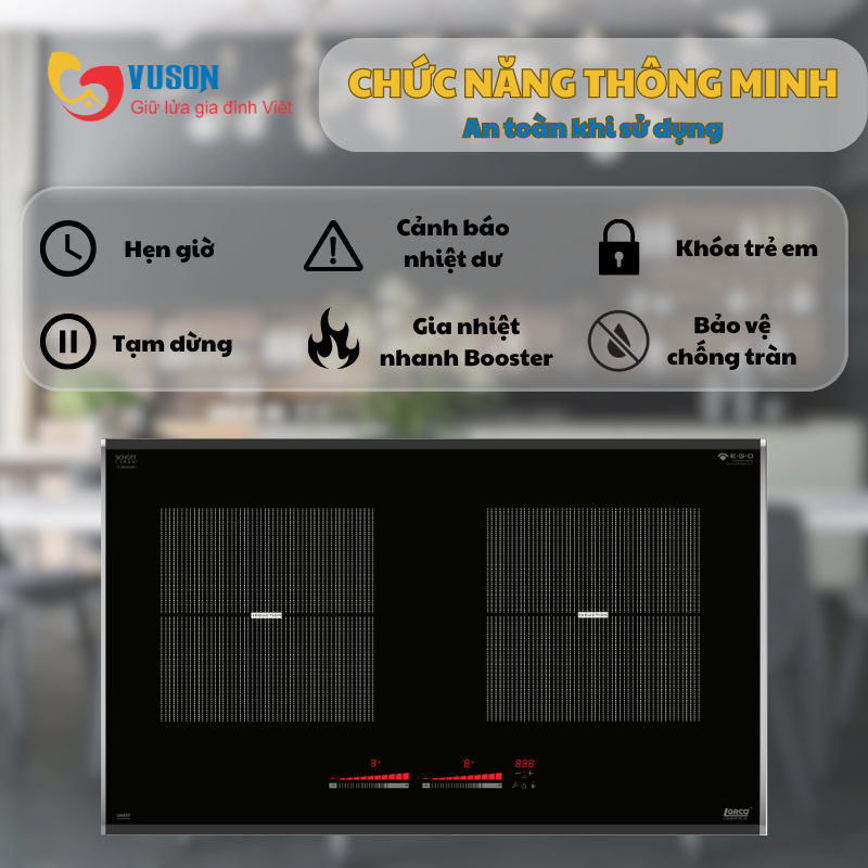 Bếp từ Lorca LCI-809PLUS