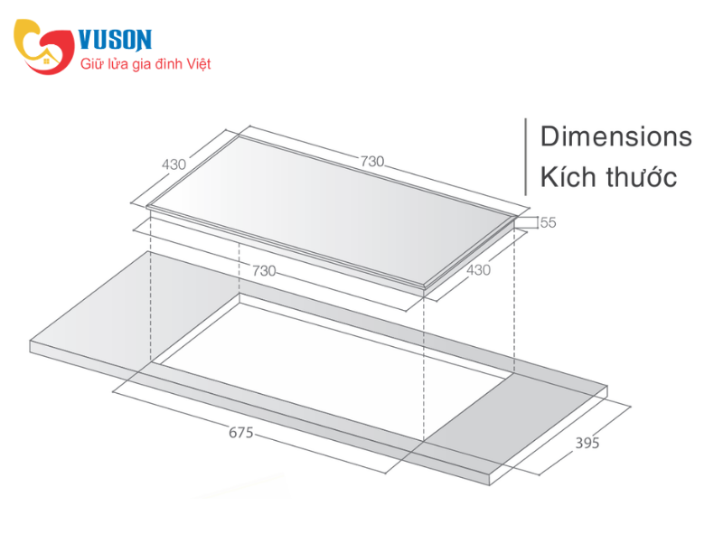 Bếp từ Lorca LCI80065PULUX8E