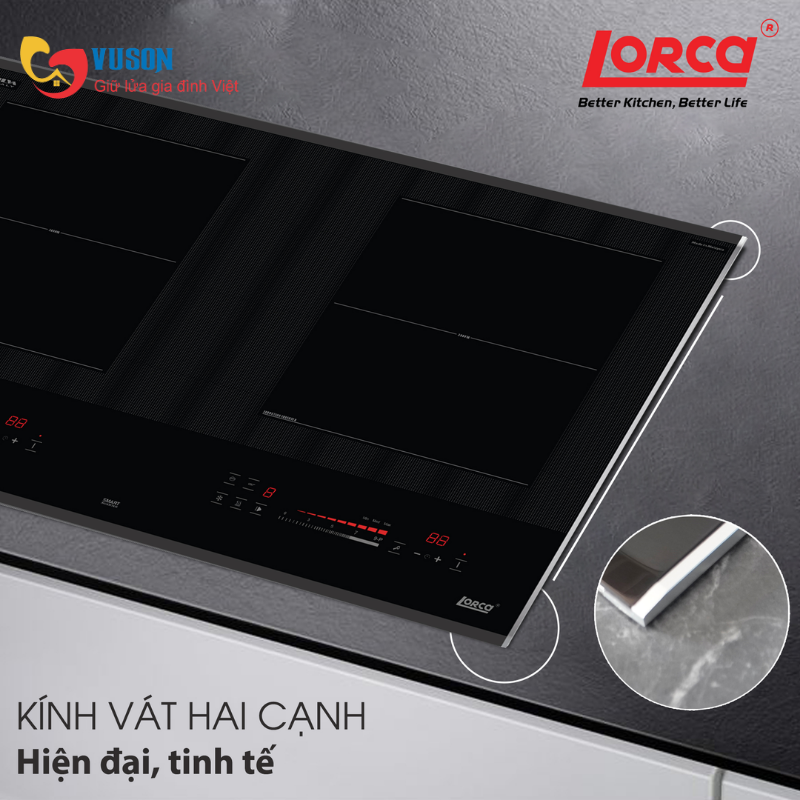 Bếp từ Lorca LCI80065PULUX8E