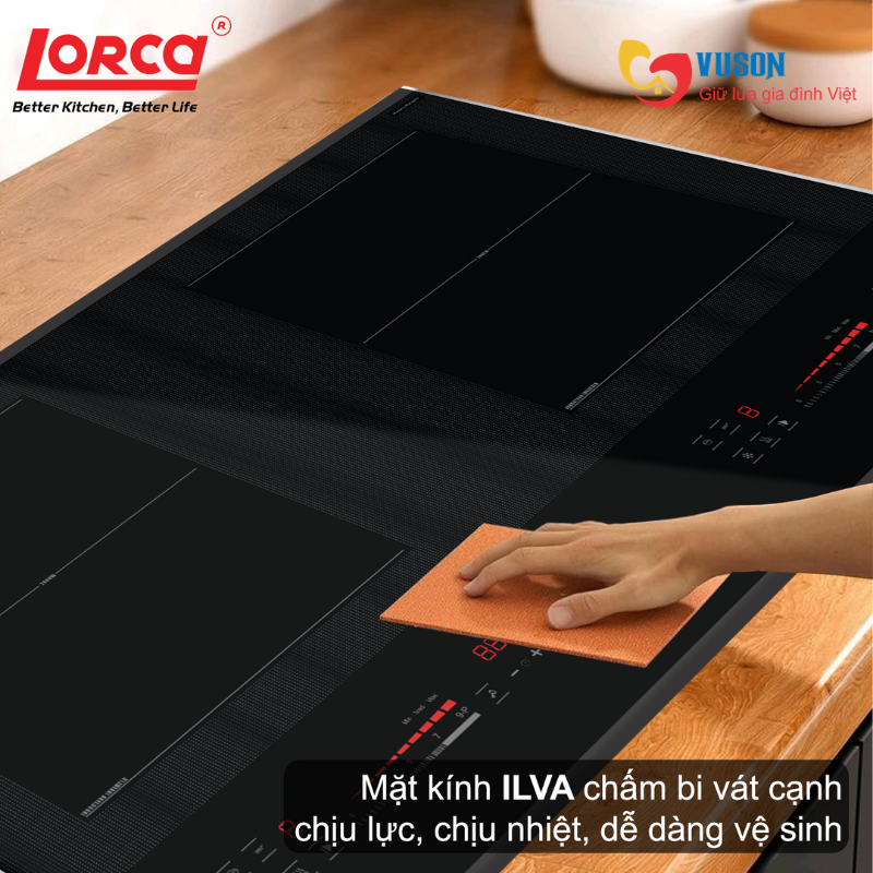 Bếp từ Lorca LCI80065PULUX8E