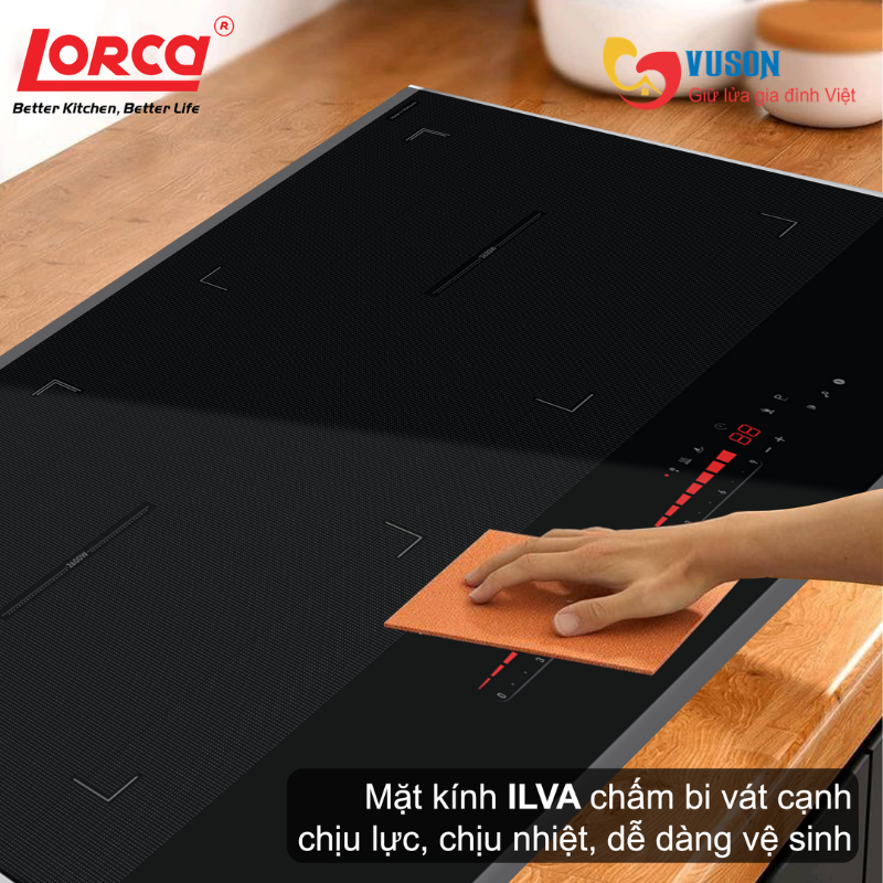 Bếp từ Lorca LCI80263PULUX8E