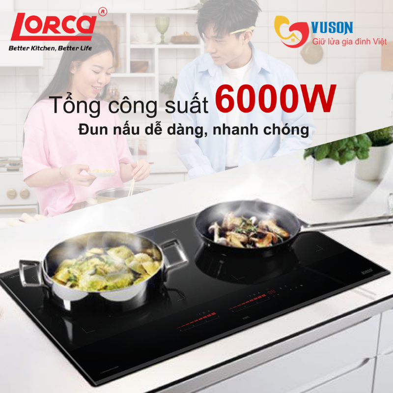 Bếp từ Lorca LCI80263PULUX8E