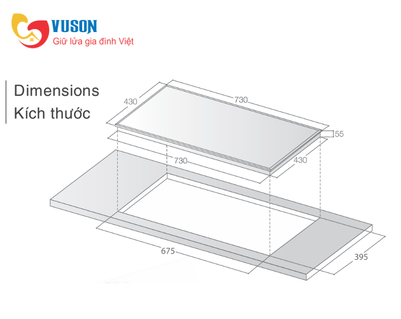 Bếp từ Lorca LCI80812PULUX8E