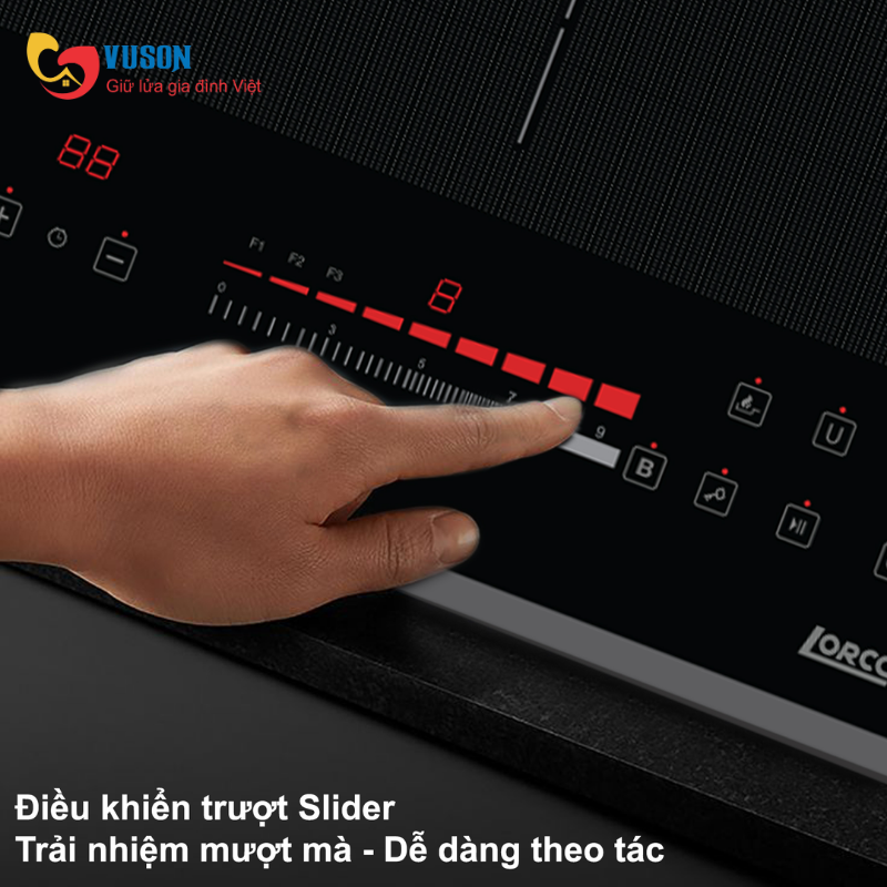 Bếp từ Lorca LCI80812PULUX8E