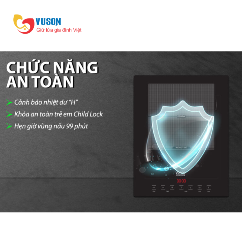 Bếp từ đơn Lorca TA 1017 PLUS