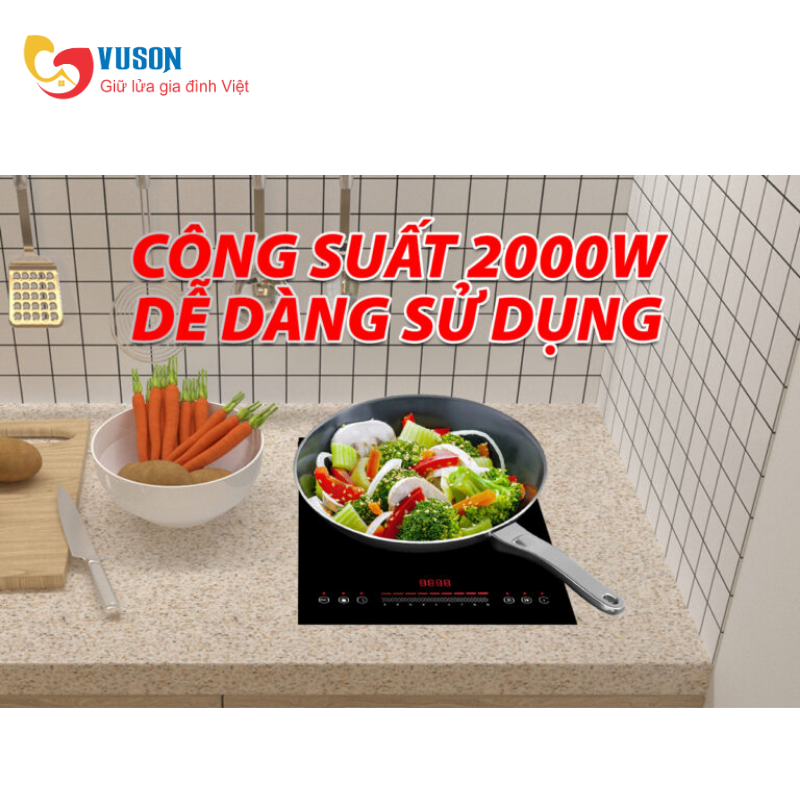 Bếp từ đơn Lorca TA-1018 PLUS