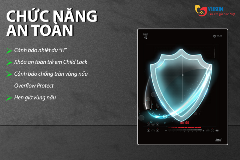 Bếp từ Lorca TA-1018 PRO