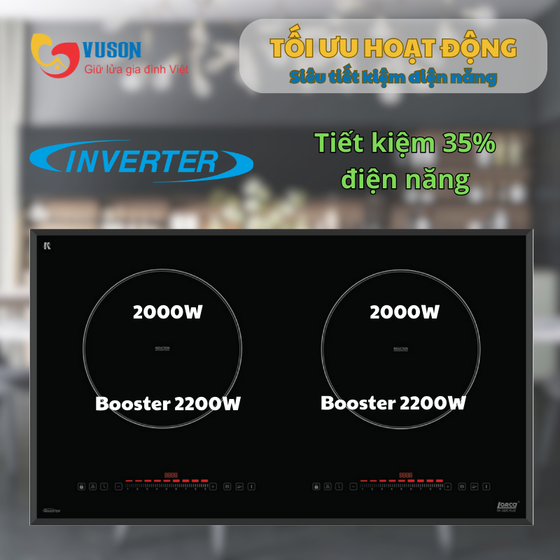 Bếp từ Lorca TA-1825 PLUS