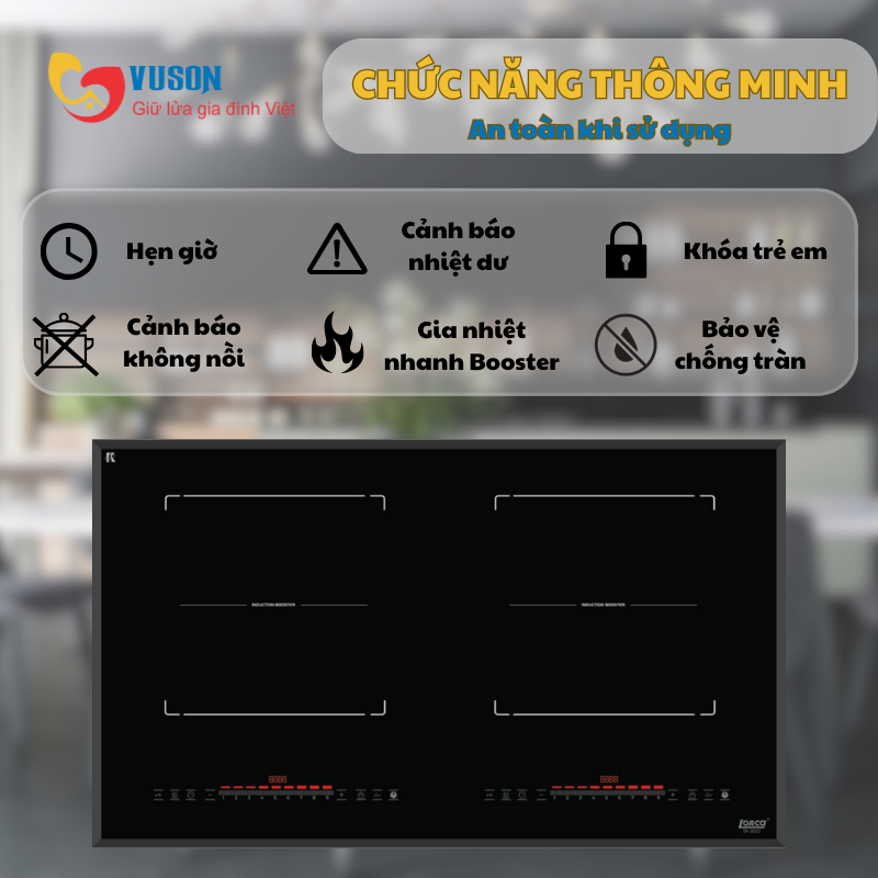 Bếp từ Lorca TA-3033