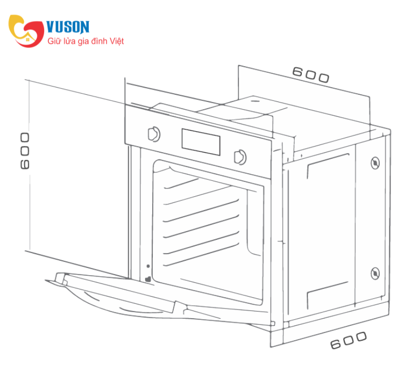 Lò nướng Lorca TA-9109 SUV LUX