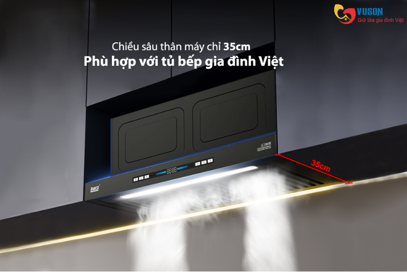 Máy hút mùi Lorca LC 359 BS