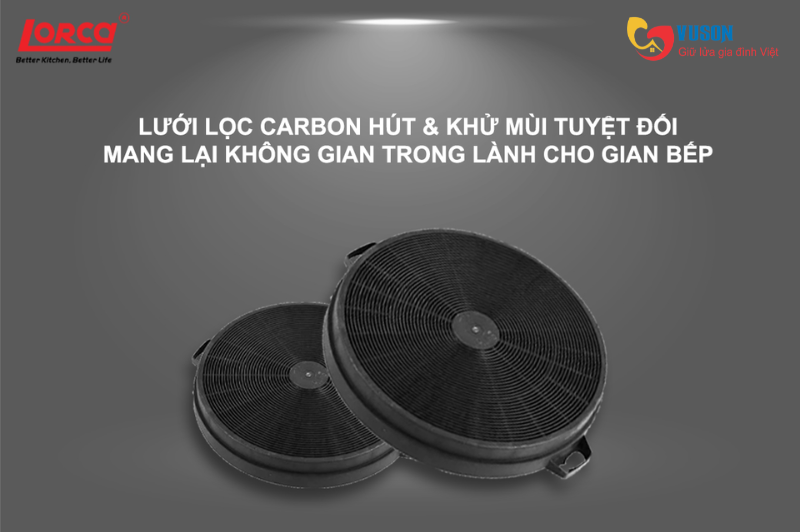 Máy hút mùi Lorca LC 359 BS