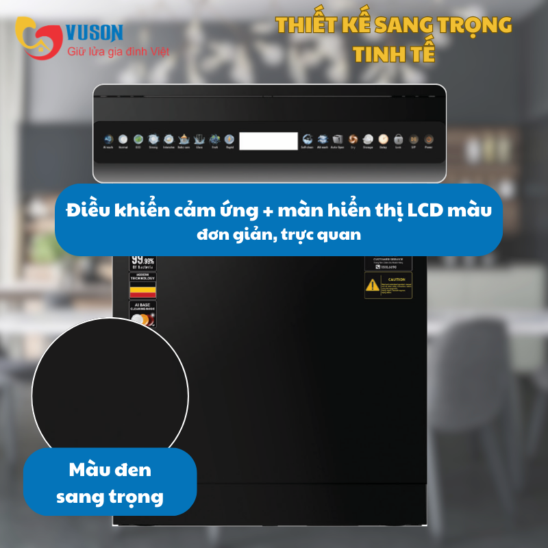 Máy rửa bát Lorca LCI9027SMS07B