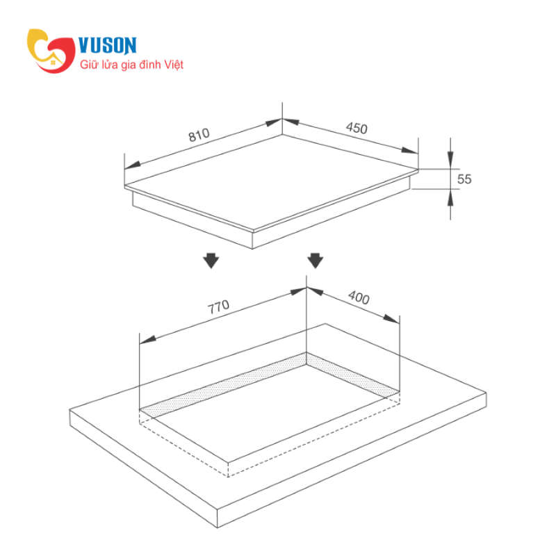 Bếp điện từ Malloca MH03IRN