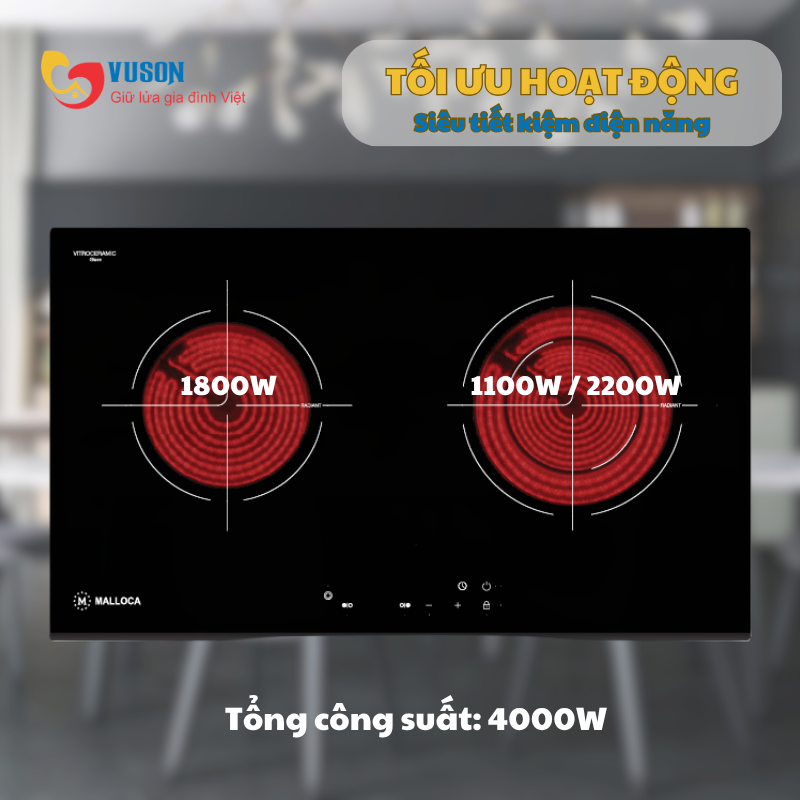 Bếp điện Malloca MH7320R