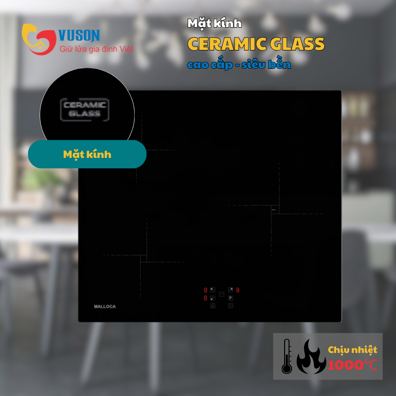 Bếp từ Malloca MIH593ECO