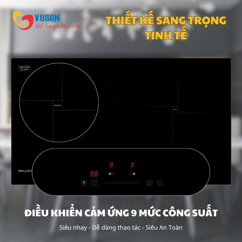Bếp từ Malloca MIH732ECO