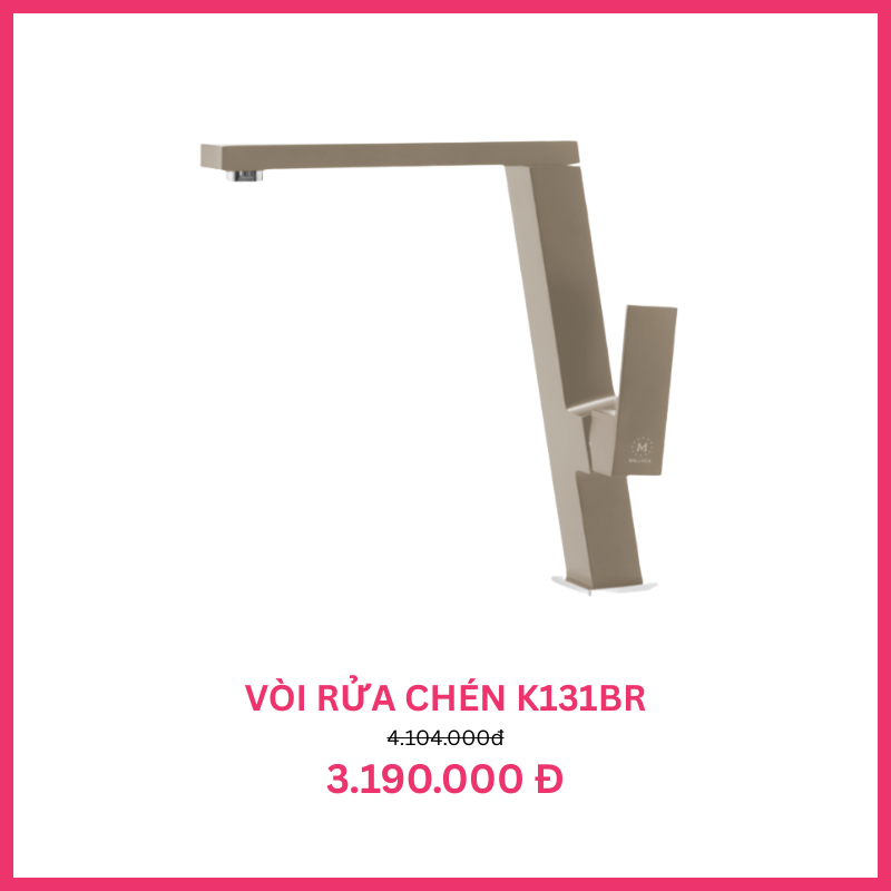 Vòi rửa Malloca K131BR