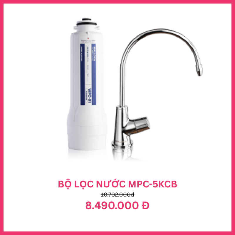 Bộ lọc nước nano Malloca MPC-5KCB