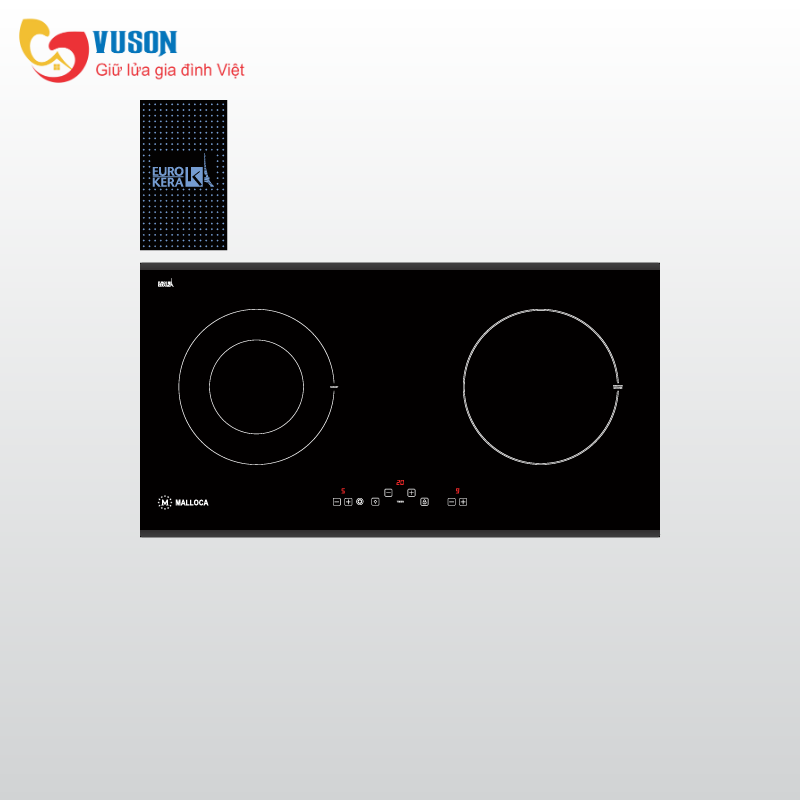 Bếp điện từ Malloca MH-02IR SB
