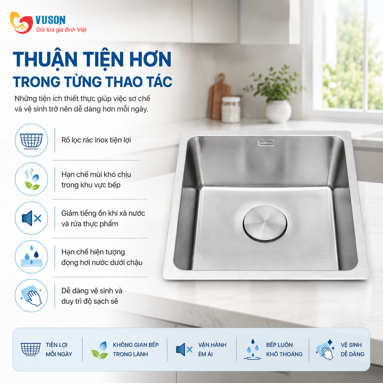 Chậu rửa bát Malloca MS6054