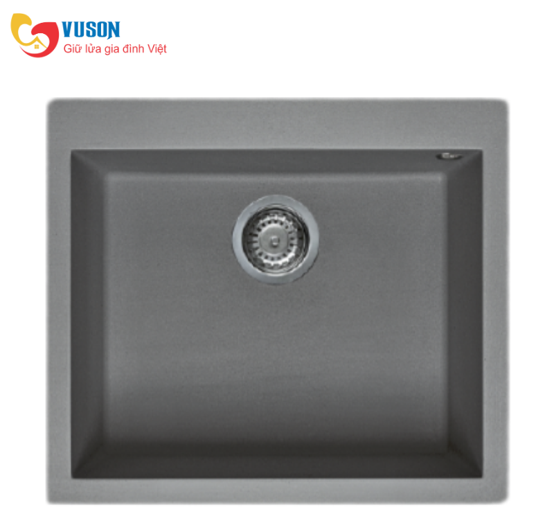 Chậu rửa bát đá Malloca TITANIUM K-10573