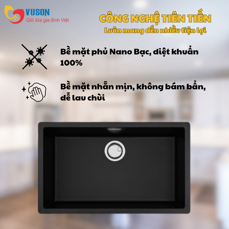 Chậu rửa chén Malloca ZEN K-13040